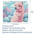 thumbnail image 5 of FeBohao Funny Mouse Pad Mat for Laptop Jiaji Cloth Portable Non Scratch Smooth Personalized Rectangle Pretty Office Accessory Women Chic Aesthetic Modern Must Girl Boy Table Alpaca, 5 of 6