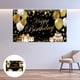 thumbnail image 4 of 1pc cumpleaños tema fondo banner decorativo pared colgando banner fiesta decoración, 4 of 5