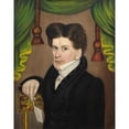 thumbnail image 2 of Jonas Welch Holman 15x18 Gold Ornate Wood Frame and Double Matted Museum Art Print Titled - Man with a Pen (1827-30), 2 of 4