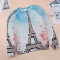thumbnail image 6 of Eiffel Tower Womens Oversized Sweatshirts Hoodies Crewneck Casual Tops Comfy FallWinter Clothes 2024, 6 of 7