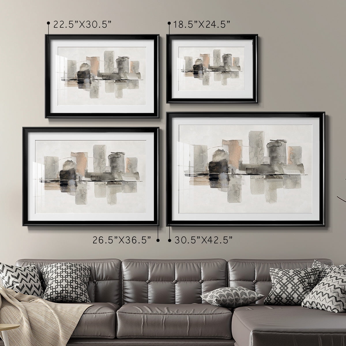 Urban Oasis II Premium Framed Print - Ready to Hang
