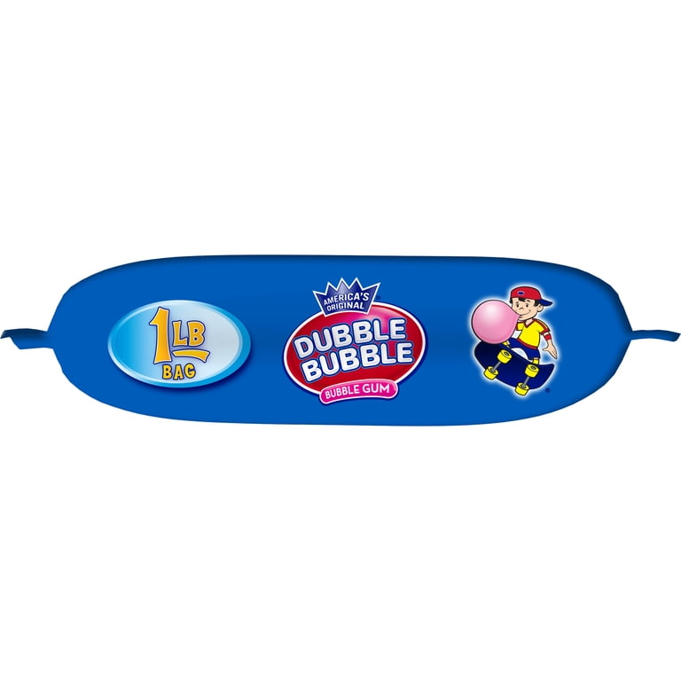 Dubble Bubble, Twist Bubble Gum, 16 oz, Individually Wrapped