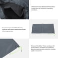 thumbnail image 3 of 10PCS 9.8x19.7in Sandless Sand Bags, Drawstring Flood Water Barriers, Polyester Dam Bag With Waterproof Lining For Basement And Garage Flood, 3 of 8