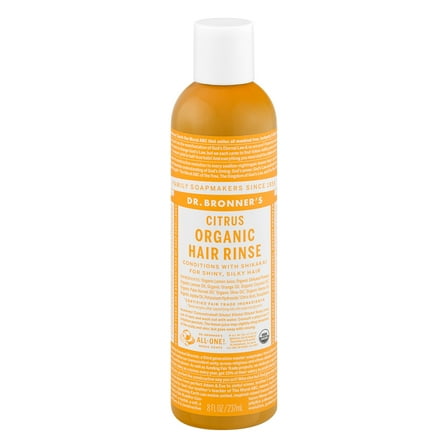 Dr. Bronner's Organic Hair Rinse - Citrus 8 fl oz Liquid
