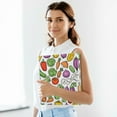 thumbnail image 6 of FORMRS 3 Ring Binder 1.5 inch with Pockets Set of 2 Clip Board 200 Sheets Capacity, Vegetables Pattern, 6 of 8