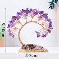 thumbnail image 2 of Natural Gemstone For Crystal Tree for Home Decoration Creative DIY Weaving with Sturdy Agate Base for Tranquil Ambiance, 2 of 8