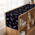 thumbnail image 6 of Table Runners 72 Inches Long Dress Scarves, Purple Olive Fruits Farmhouse Kitchen/Dining Table Runner, Coffee Tablerunners, Spring Farm Branches Leaves Plants Black 16x72 Inch, 6 of 9