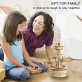 3D Wooden Puzzle for Adults Airplane Tower Music Box - DIY Mechanical