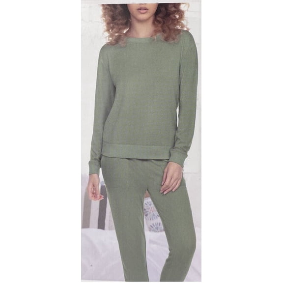 Honeydew Women’s Hacci Lounge PJ Set, 2-Piece Size: M, Color: Olive