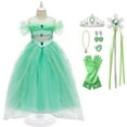 thumbnail image 1 of HAWEE Costume d'Aladdin Robe Jasmine Tenue pour Filles Robe de Noël Carnaval Anniversaire, 1 of 4