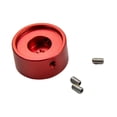 thumbnail image 3 of Tapa protectora antideslizante de aluminio para perilla de pedal de guitarra Rojo, 3 of 9
