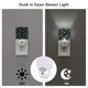 thumbnail image 3 of Balery Cool Off-Road Vehicle Luz Nocturna LED con Sensor Automático, Enchufe con Sensor Crepuscular, Luz Suave de 0.5W para Dormitorio, Pasillo, Baño-UK, 3 of 7