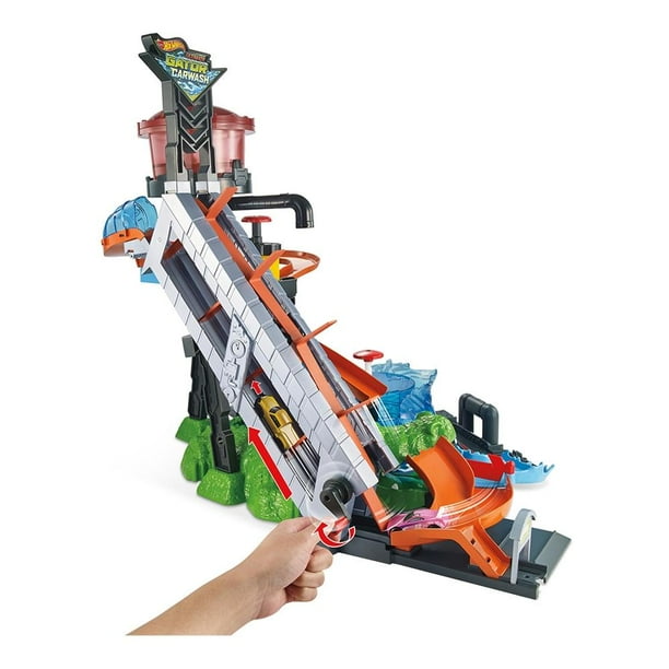 Autolavado Autopistas Hot Wheels 2018 Pista Hot Wheels Mattel