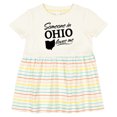 thumbnail image 3 of Inktastic Someone in Ohio Loves Me Girls Baby Dress, 3 of 5