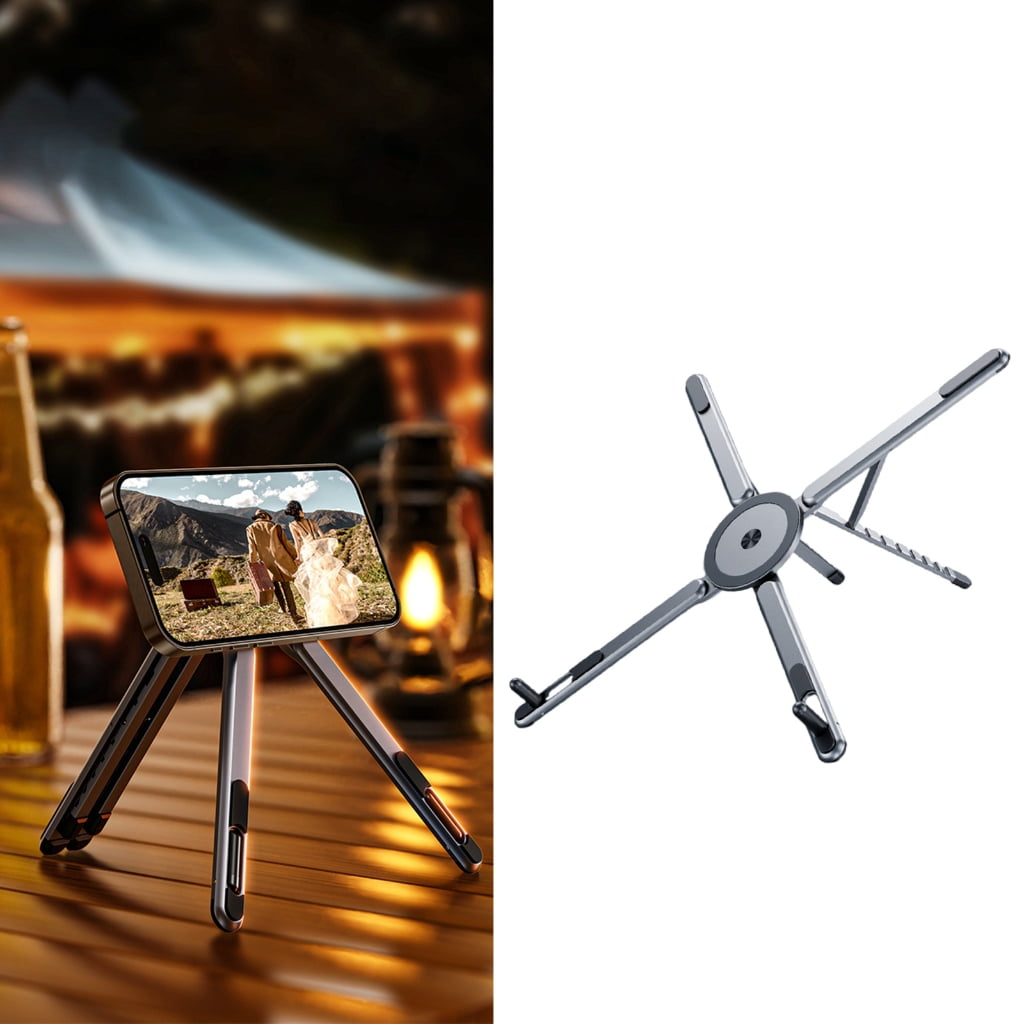 Innovative Convertible Stand Phone Tablet Grip for Travel Outdoor Use Adjustable Angles Ergonomic Support Holder