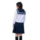 thumbnail image 4 of Beautifulfashionlife Falda Azul Marino para Mujer Minifaldas Plisadas Uniformes (2XL Azul Marino), 4 of 5