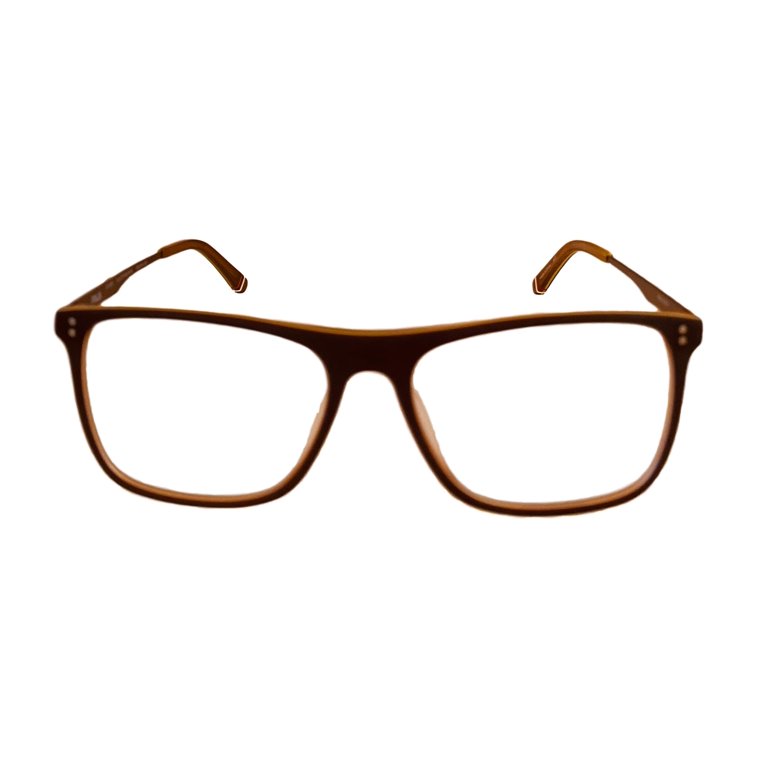 Fila Mens Brown / Brown Rectangle Plastic Eyewear Frame  display picture 1