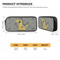 thumbnail image 5 of ZUXONGSY Cartoon Dinosaur Print 4 PCS Backpack Set for Girls Boys Kids Large Capacity Student Schoolbags Bookbag with Cooler Lunch Box Pencil Case and Water Bottle Holder, 5 of 6