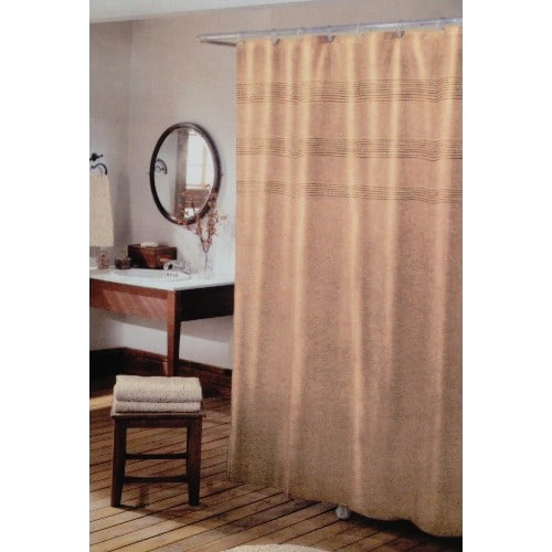 pleated shower curtain