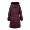 thumbnail image 3 of Pyhlmscde Women's Winter Warm Thicken Long Outwear Coat Parka, Winter Coats for Women, Puffer Jacket, Womens Tops, 3 of 5