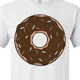 thumbnail image 4 of Inktastic Chocolate Donut, Doughnut, Icing, Glaze, Sprinkles T-Shirt, 4 of 5