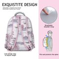 thumbnail image 5 of Hawaii Tropical Wind Palm Leaves Backpack: Ideal for Students, Durable Lightweight Laptop Daypack with Padded Sleeve, Large Capacity, Perfect Gift for Campus Commute, 5 of 6