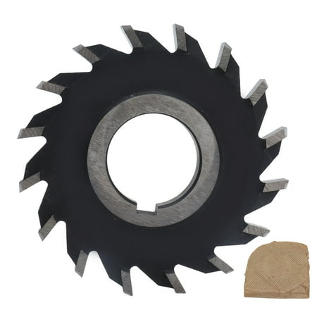 

16 Teeth Milling Cutter High Speed Steel Face Mill Disc for Plane Processing 80mm Diameter