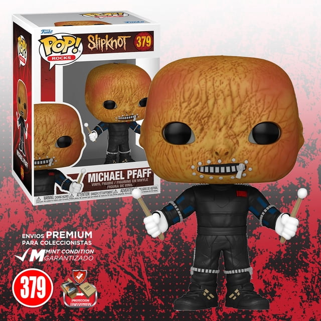 Funko Pop Michael Pfaff #379 Slipknot Banda Heavy Metal Original