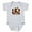 Heather Gray, variant on CafePress - Snake Eyes Body Suit - Cute Infant Bodysuit Baby Romper - Size Newborn - 24 Months