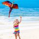 thumbnail image 5 of 3D Dragon Kite Professional Outdoor Long Sports Kites Flying Kits Kids Fun Toys 100m Line Children Juego al aire libre, 5 of 7