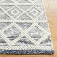 thumbnail image 3 of SAFAVIEH Natura Salazar Geometric Area Rug, Ivory/Navy, 8' x 10', 3 of 8