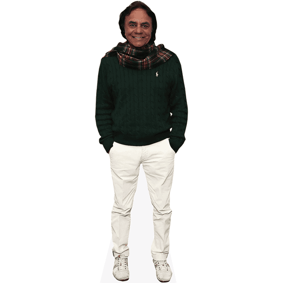Johnny Mathis (White Trousers) Mini Cardboard Cutout Standee