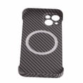 thumbnail image 4 of Funda para teléfono sin marco, carga inalámbrica magnética, ultraligera, portátil, sin bordes, funda protectora para teléfono negro para teléfono iOS 13, 4 of 15