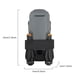 thumbnail image 3 of Methold Aircraft Holder Portable Reutilizable Fix Strap Tie Suministros Reemplazo para 3 Accesorios para aéreos Negro, 3 of 6