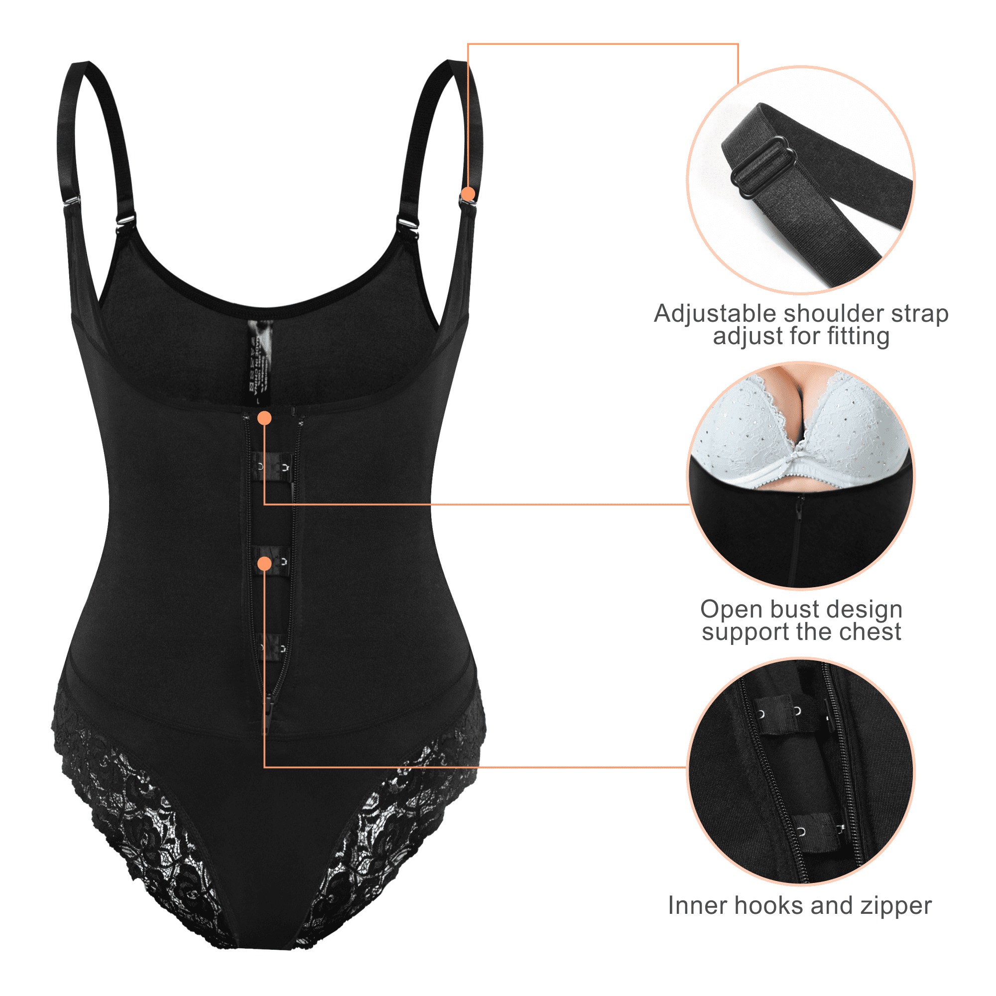 camellias seamless firm control shapewear