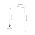 thumbnail image 2 of Denhf 2Pcs Copper Dowsing Rods, Scalable Divining Rods, Professional Copper Detection Rod for Detect Gold, Divining Water, Ghost Hunting, Find Treasure, and Buried Items, Pure Metal Dowsing Tool, 2 of 3