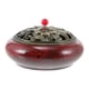 thumbnail image 2 of Ceramic Incense Cone Burner Red Holder with Retro Aesthetic for Home Use, 2 of 2