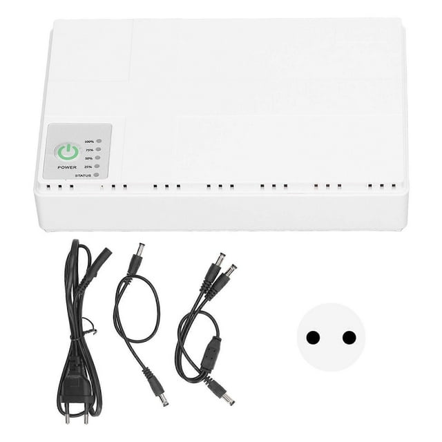 Alimentation sans interruption 5 V 9 V 12 V Sortie 5 V 2 A USB Mini UPS pour routeur de caméra 85-265 V Prise UE