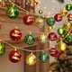 thumbnail image 1 of Christmas decoration holiday dress up shop window hanging scene layout Christmas tree small ornaments creative pendants, 1 of 3