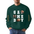 thumbnail image 1 of Wyzesi Chandails en Molleton en Coton Garçon Mode Rugby Décontracté Impression 3D Manches Longues Pull à Capuche, 1 of 4