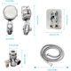 thumbnail image 2 of Sink Hand Shower Set Sink Shower Head Bathroom Hand Shower with Shower Hose for Pet Shower Washing Hair or Cleaning Sink(Instruction Manual Included), 2 of 5