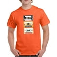 thumbnail image 1 of Retro Cassettes Art T-Shirt Men -Smartprints Designs, Male Medium, 1 of 4