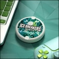 thumbnail image 2 of ICE BREAKERS Wintergreen Sugar Free Mints Tin, 1.5 oz (Pack of 2), 2 of 5