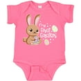 thumbnail image 3 of Inktastic My 1st Easter with Cute Brown Bunny and Easter Eggs Boys or Girls Baby Bodysuit, 3 of 5