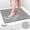 Grey, variant on Shower Mat Non Slip: 31 x 31 Inch Extra Large Square Shower Mats with Drain Hole in Middle - Soft Loofah Quick Drying Matt for Shower Stall