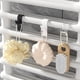 thumbnail image 5 of Ganchos para radiador toallero calefactados, ganchos de plástico ajustables en altura y distancia para accesorios de baño, adecuados para varios lugares, 5 of 6