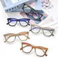 thumbnail image 3 of Reading Glasses Blue Light Blocking Spring Hinge Fashion Pattern Print Eyeglasses for Men 2.50, 3 of 8