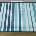 thumbnail image 6 of Ambesonne Nautical Place Mats Set of 4, Striped Pastel Toned, Standard Size, Sky and Dark Blue, 6 of 6