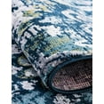 thumbnail image 5 of Unique Loom Sumter Collection Area Rug - Brewton (5' 1" x 8' Rectangle Navy Blue/Blue), 5 of 7