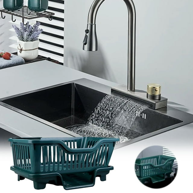 Wzzjkit Kitchen Small Bowl Cabinet Bowl Box Water Filter Bowl Chopstick Basket Bowl Rack Rack Sink Storage Rack Kitchen Accessories